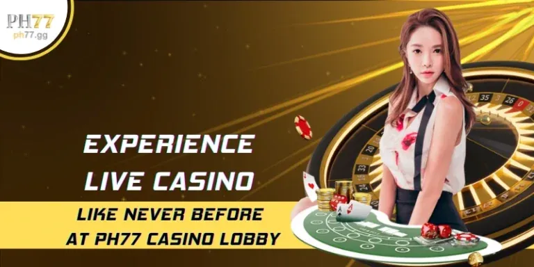Bàn chơi Baccarat với dealer người thật tại 777vin nhà cái